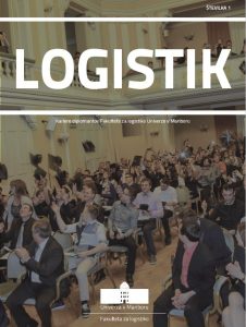 Naslovnica publikacije Logistik, številka 1, januar 2017
