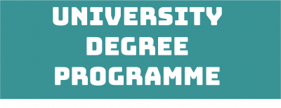 University degree programe
